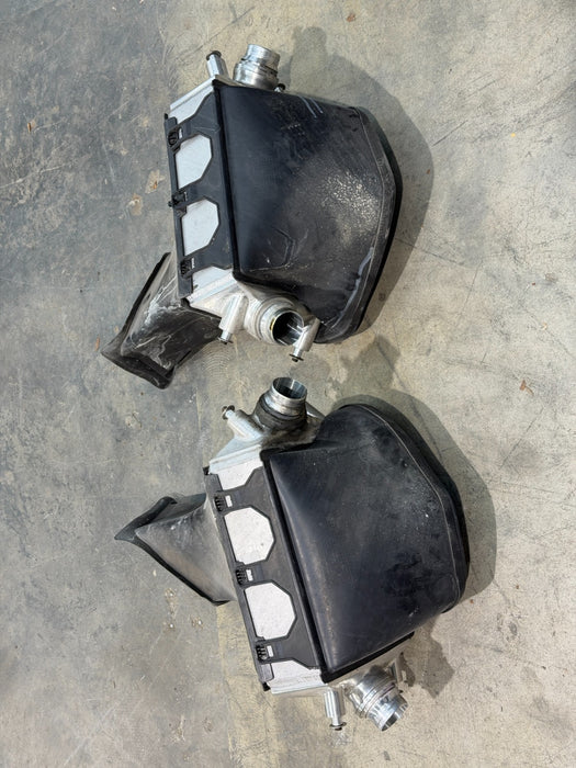 2014 PORSCHE 911 991.1 TURBO S ByDesign Intercoolers PAIR 2015 2016 2017 2018