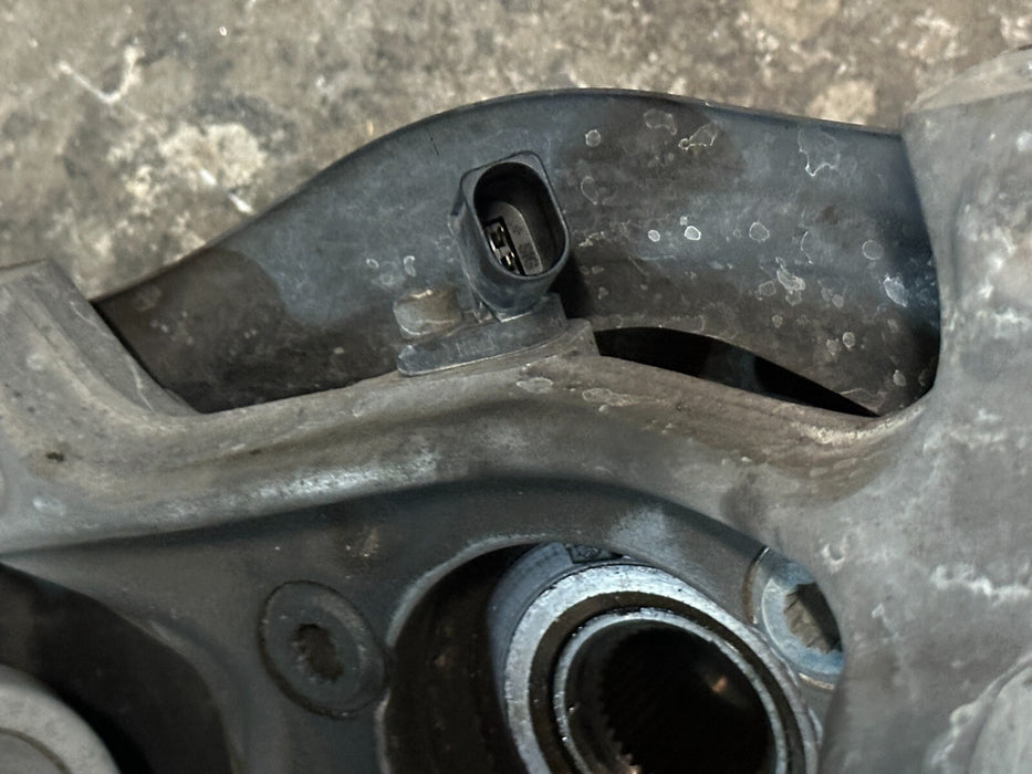 2021 AUDI R8 FRONT LEFT SUSPENSION KNUCKLE W LOWER CONTROL ARM OEM 4S0 407 151 E