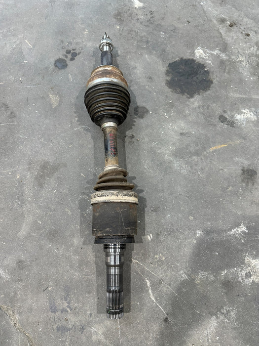 2017 NISSAN TITAN XD PRO 4X FRONT LEFT CV AXLE SHAFT OEM
