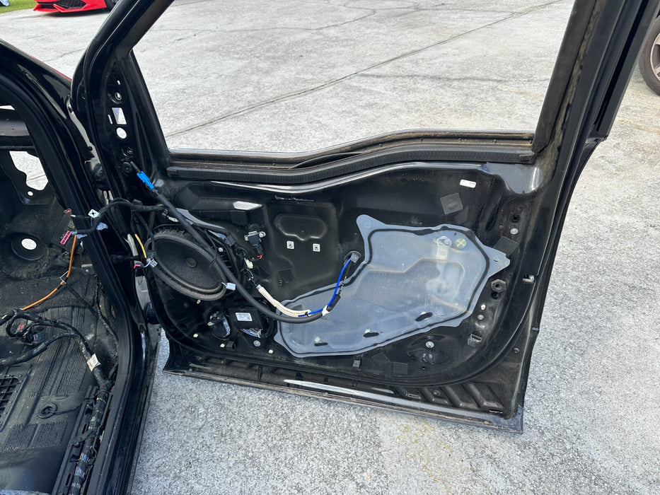 2023 2024 FORD F250 F350 F450 FRONT RIGHT AGATE BLACK DOOR SHELL ASSEMBLY OEM