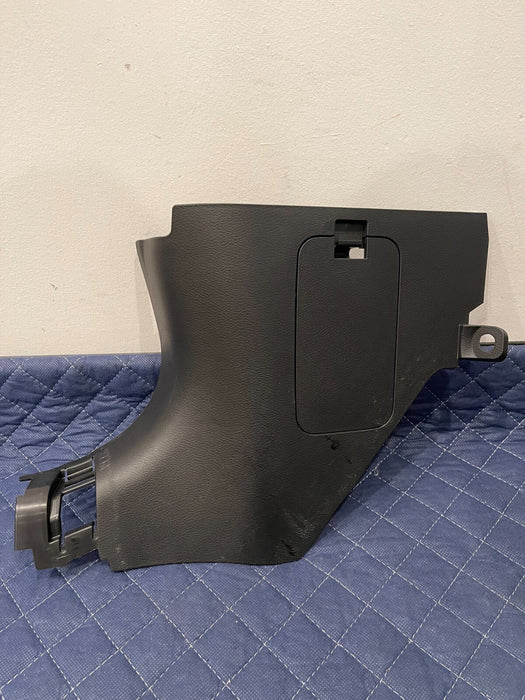 2017 INFINITI Q50 RED SPORT DRIVER LEFT SIDE DASHBOARD COWL KICK PANEL TRIM OEM