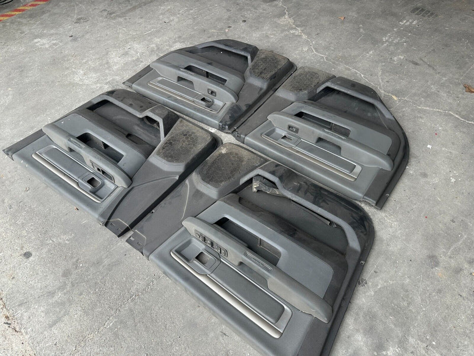 2017 RAM 2500 3500 SLT BIG HORN DOOR PANEL SET FRONT REAR OEM GENUINE