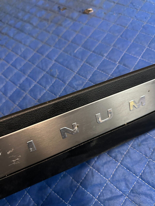 2017-2019 FORD F250 F350 PLATINUM FRONT RIGHT KICKPLATE TRIM OEM ~READ~