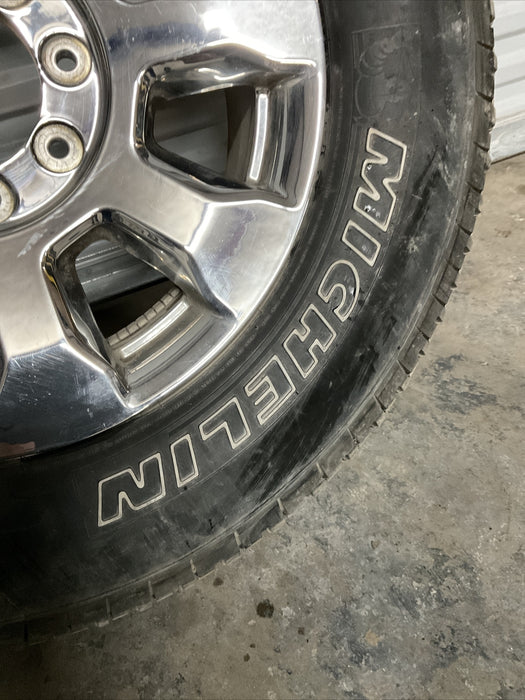 2017 FORD F350 LARIAT OEM WHEEL RIM MICHELIN TIRE 20X8 LT275/65/R20