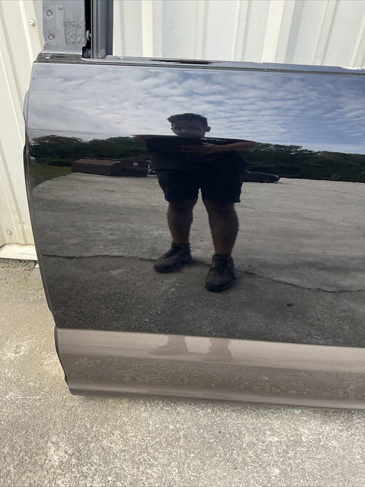 2017-2022 FORD F250 F350 F450 REAR DRIVER LEFT DOOR BLACK (G1,H5) OEM~DAMAGE~