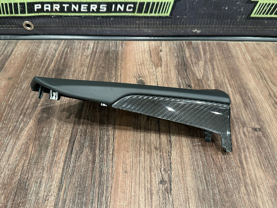 2017-18 AUDI R8 INTERIOR CARBON FIBER TRIM SET PANELS OEM *READ DESCRIPTION*