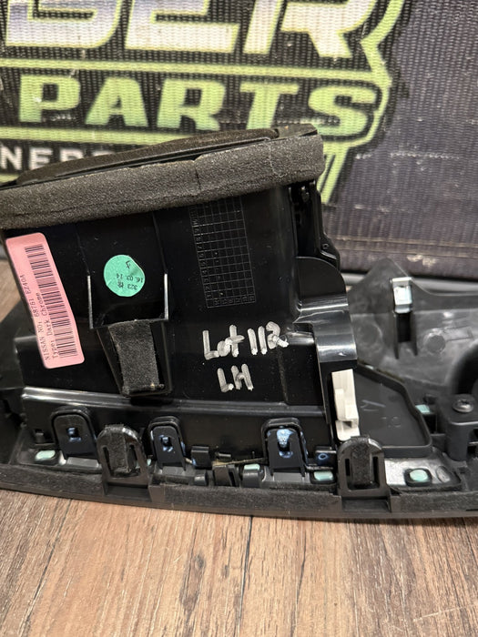 2017 NISSAN TITAN XD RESERVE LEFT DASHBAORD AIR VENT W PUSH START OEM