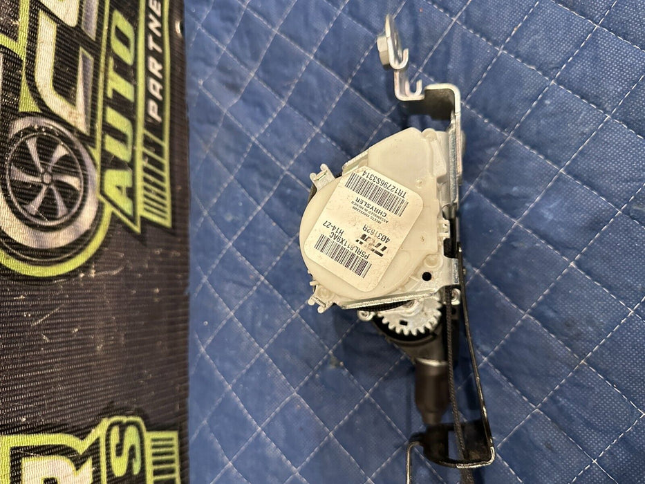 2017 RAM 3500 LARAMIE FRONT DRIVER LEFT SEAT BELT RETRACTOR BLACK OEM