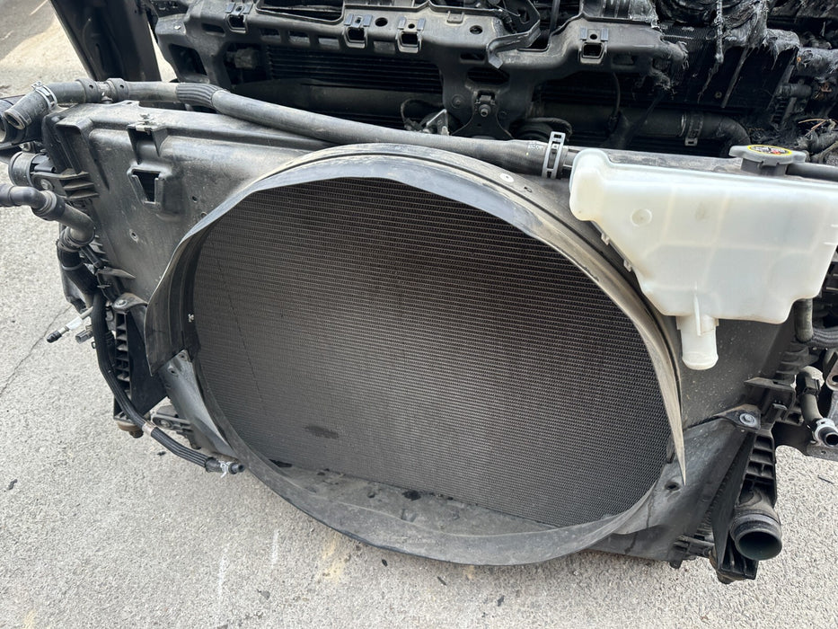 2017 2018 2019 FORD F250 F350 F450 DIESEL RADIATOR SUPPORT COOLING ASSEMBLY OEM