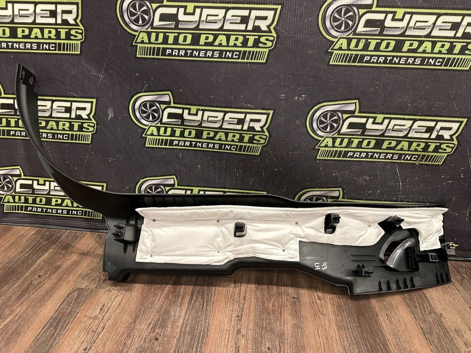 2017-2019 FORD F250 F350 PLATINUM DRIVER LEFT C PILLAR TRIM OEM *READ*