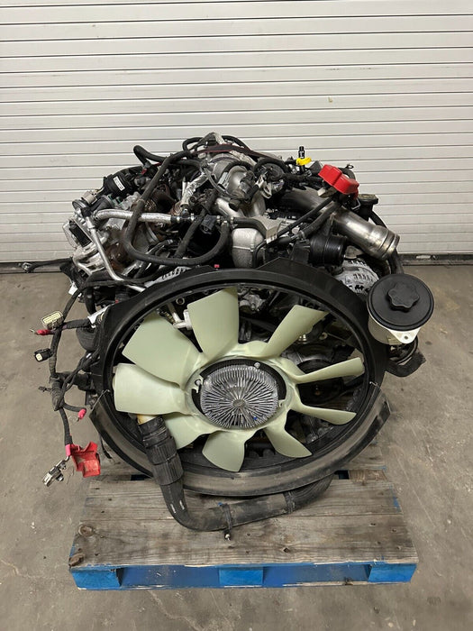 2022 FORD F250 F350 F450 6.7L V8 POWERSTROKE DIESEL ENGINE COMPLETE OEM 14K MILE