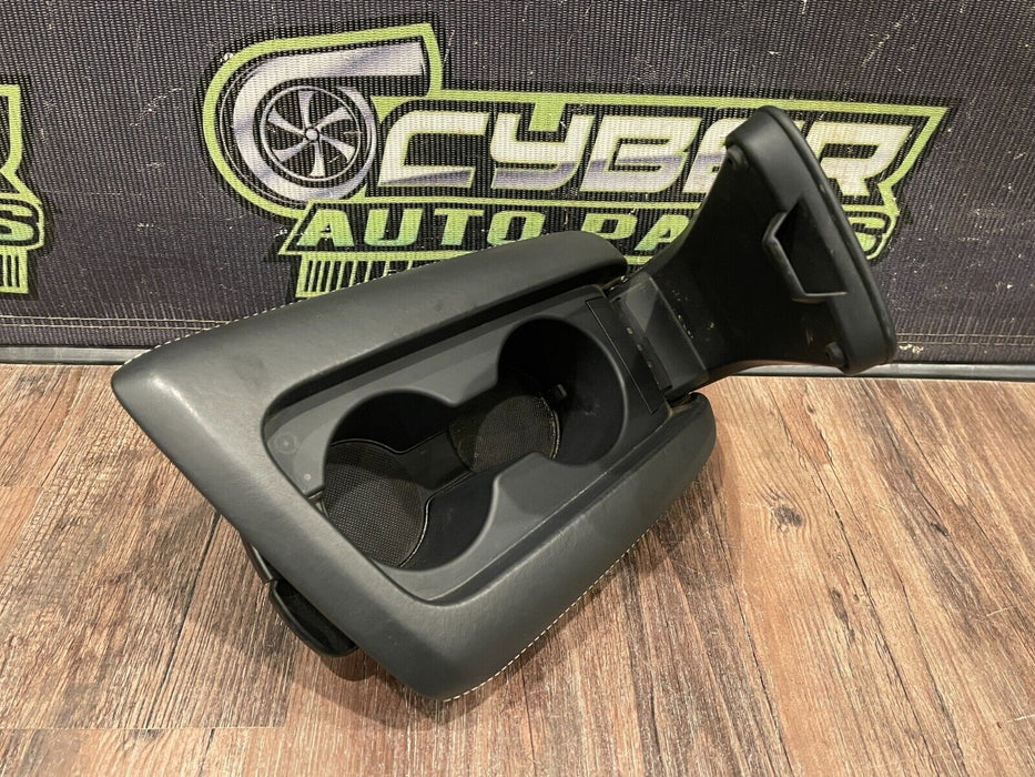 2017-18 AUDI R8 PLUS SPYDER CENTER CONSOLE LID W CUP HOLDER ARM REST OEM