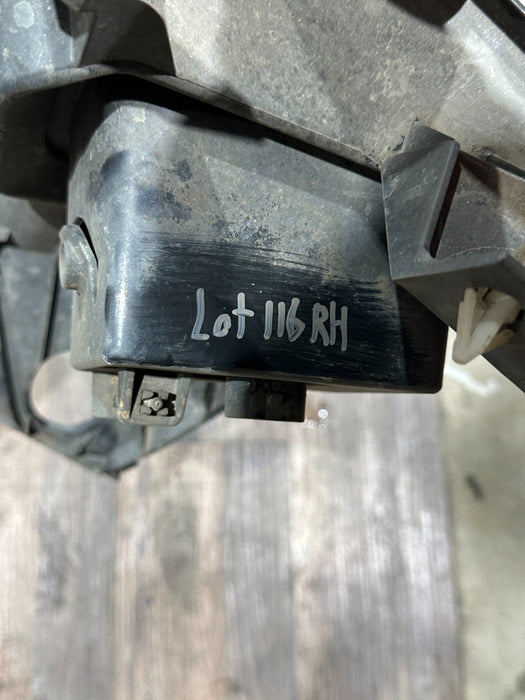 2017-2019 FORD F250 F350 FRONT PASSENGER RIGHT FOG LIGHT W BEZEL OEM