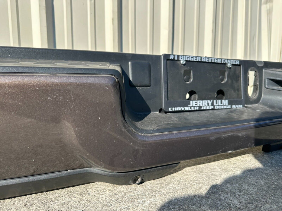 2020 2021 2022 RAM 2500 3500 LIMITED LONGHORN REAR BUMPER WALNUT BROWN METALLIC