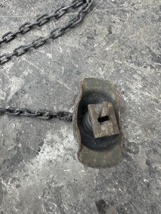 2017 NISSAN TITAN XD SPARE TIRE WINCH HOIST CARRIER OEM