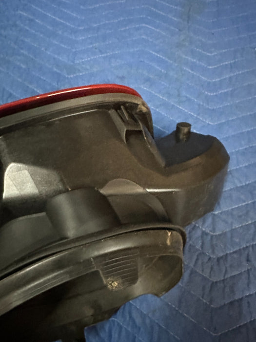 2020 BMW M8 COMPETITION F93 G16 OEM REAR FUEL TANK DOOR CAP COVER LID W/HOUSING