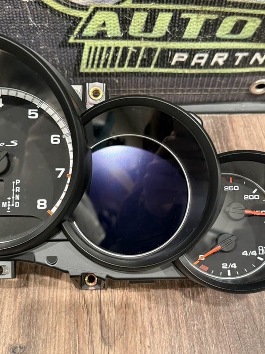 2014 PORSCHE 911 TURBO S 991 INSTRUMENT CLUSTER SPEEDOMETER OEM
