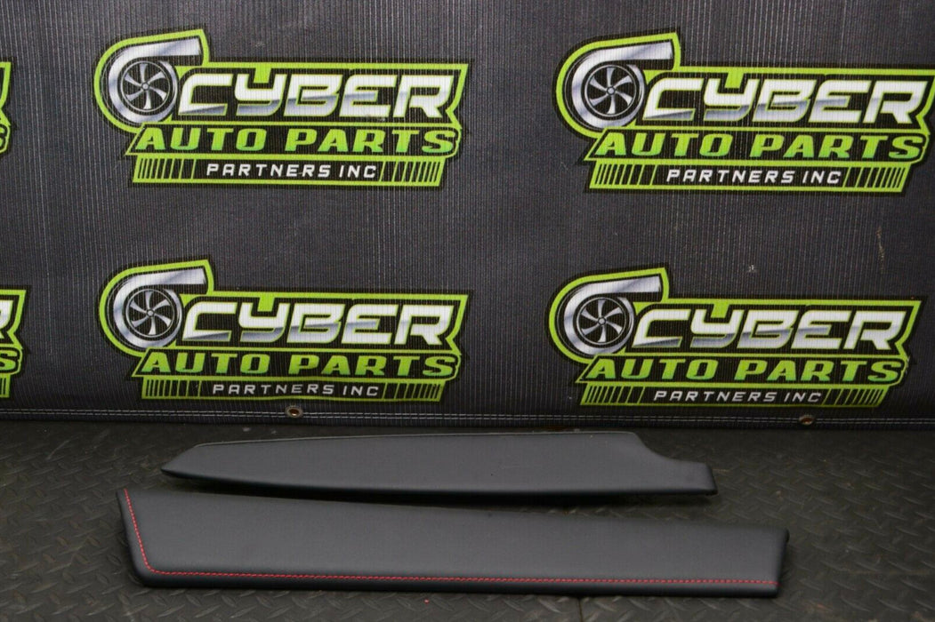 2013-2019 SCION FRS FR-S SUBARU BRZ OEM ARM RESTS RH DOOR LEATHER RED STITCHING