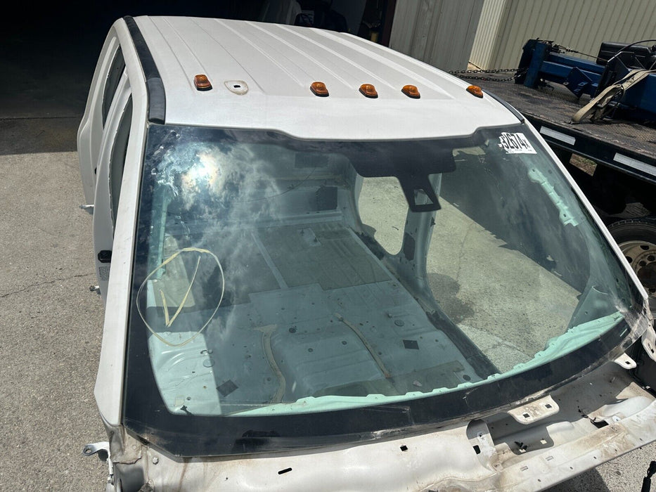 2017-2022 FORD F250 F350 F450 PLATINUM CREW CAB 4 DOOR CAB SHELL METALLIC WHITE