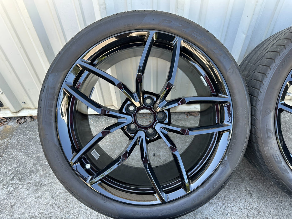2015 LAMBORGHINI HURACAN OEM GENUINE FACTORY WHEELS RIMS TIRES 20X11 20X8.5