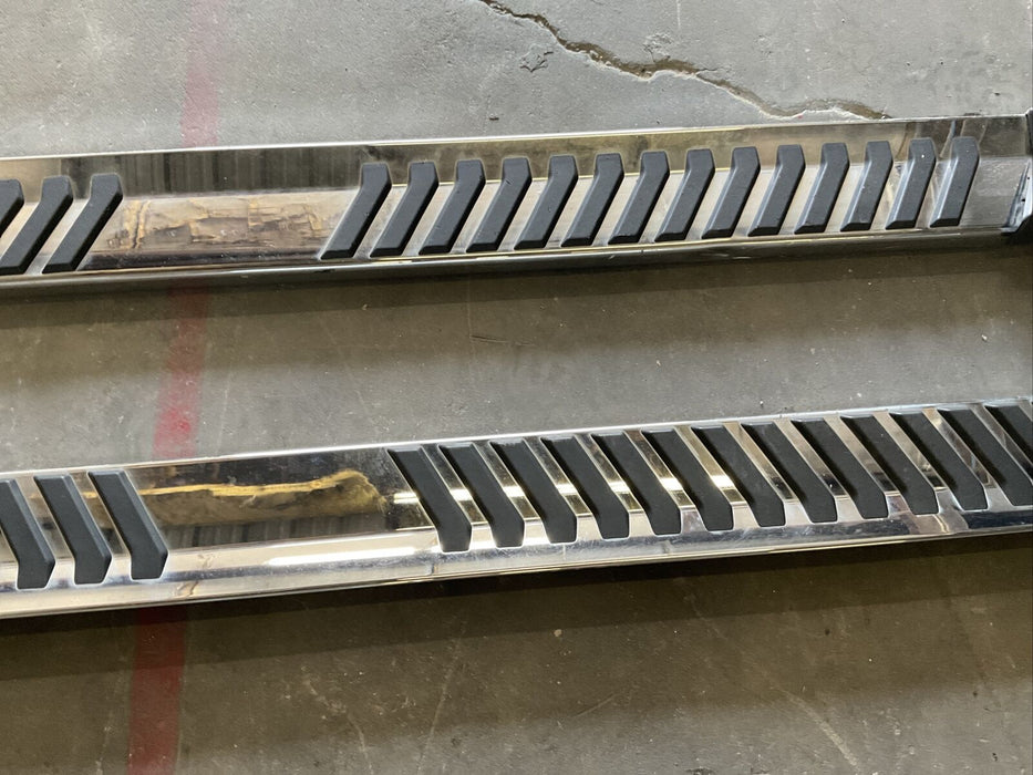 2017 FORD F250 F350 F450 RIGHT LEFT SIDE RUNNING BOARD STEP BOARD PAIR OEM