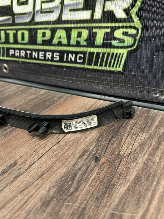 2021 AUDI R8 DASHBOARD LEFT CARBON FIBER TRIM OEM 4S1857237 D *HEAT FLAWS 2-3*