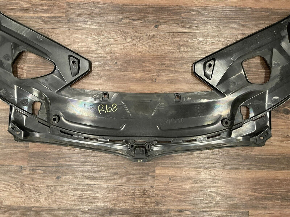 2020 BMW M8 COMP FRONT ENGINE COMPARTMENT SIGHT SHIELD PANEL OEM 51767465212