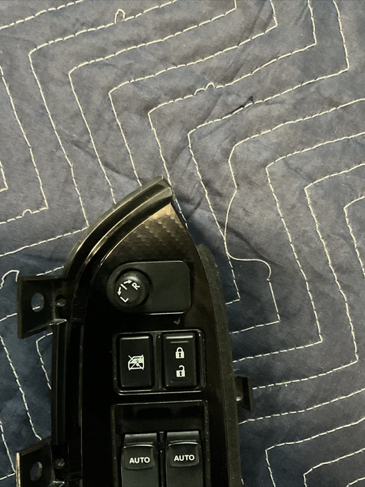 2014 SUBARU BRZ/FRS MASTER DOOR WINDOW SWITCH PANEL CARBON FIBER DRIVER LH OEM