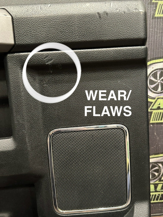 2017-2019 FORD 350 F450 PLATINUM REAR DRIVER LEFT DOOR PANEL OEM *WEAR 4-10*