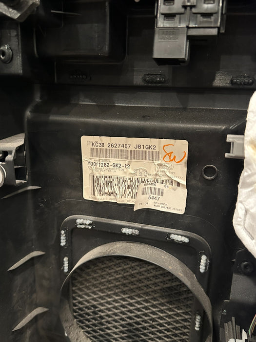 2017-2019 FORD 350 F450 PLATINUM REAR DRIVER LEFT DOOR PANEL OEM *WEAR 4-10*