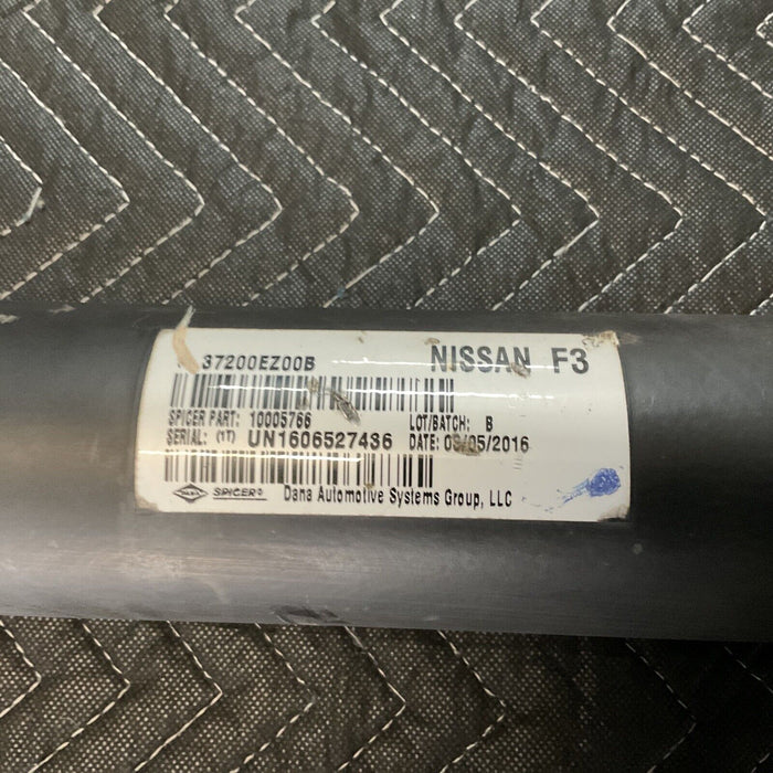 2016 NISSAN TITAN XD FRONT DRIVESHAFT 37200EZ00B OEM
