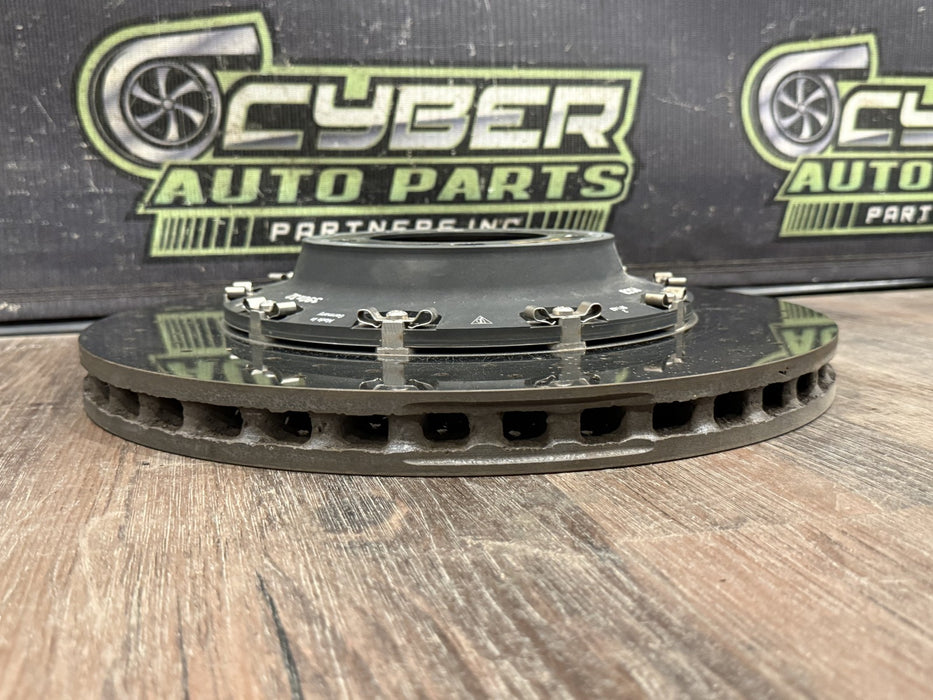 2014 PORSCHE 911 TURBO S 991 FACTORY PCCB REAR RIGHT CARBON CERAMIC BRAKE ROTOR