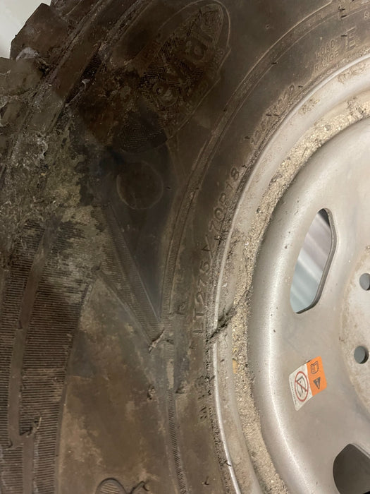 2017-2022 FORD F250 F350 SPARE WHEEL TIRE RIM GOODYEAR WRANGLER LT275/70R18 OEM