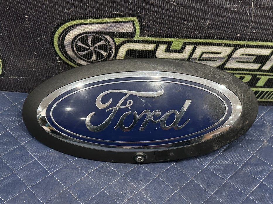 2020-2020 FORD F350 F450 FRONT GRILLE EMBLEM W CAMERA ASSEMBLY OEM