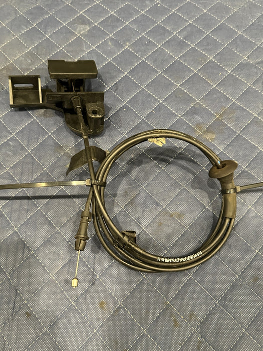 2019 FORD F150 3.5L RAPTOR HOOD RELEASE W CABLE OEM FL3416B975ACF