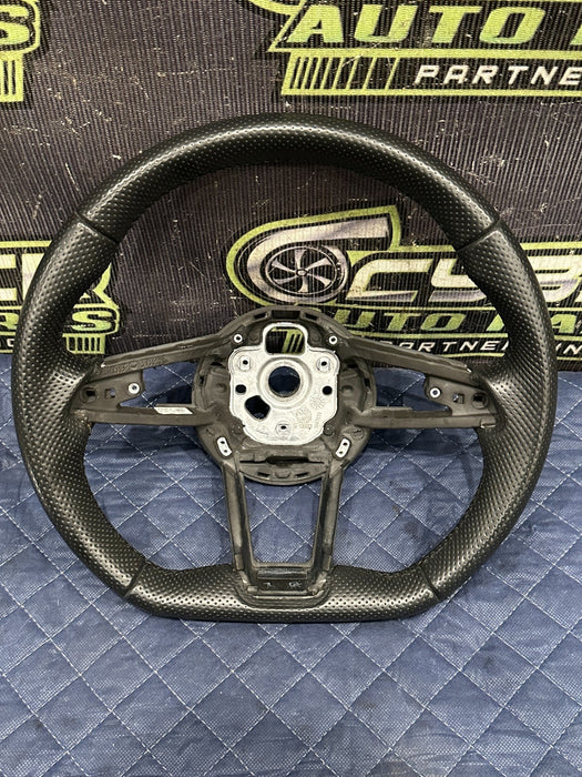 2017 2018 AUDI R8 BARE STEERING WHEEL ASSEMBLY OEM GENUINE