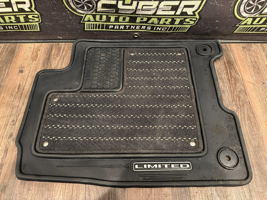 2022 DODGE RAM 2500 FRONT LEFT SNAP IN CARPET MAT RUBBER MAT OEM 6NL87TRMAA
