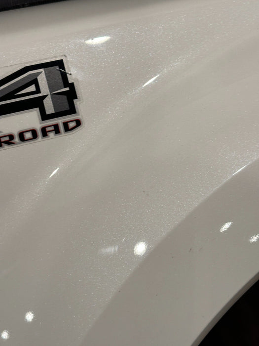 2017 2019 FORD F350 F450 RIGHT DUALLY BED SIDE FENDER FLARE PEARL WHITE *UG* OEM