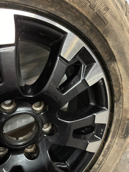 2018 NISSAN TITAN XD PRO-4X SPARE WHEEL TIRE CENTER OEM ALLOY