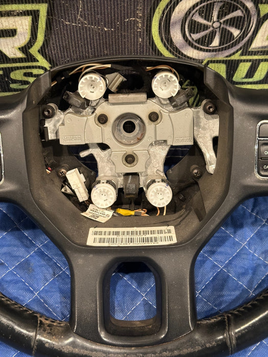 2015 DODGE RAM 2500 STEERING WHEEL HEATED OEM *WEAR 1,3,4,5*