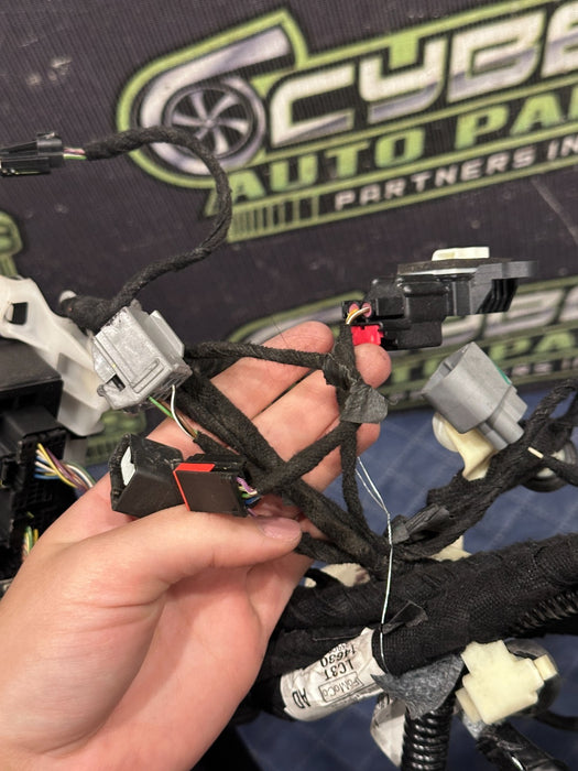 2020 FORD F450 PLATINUM FRONT RIGHT SIDE DOOR HARNESS LC3T-14633-AAB