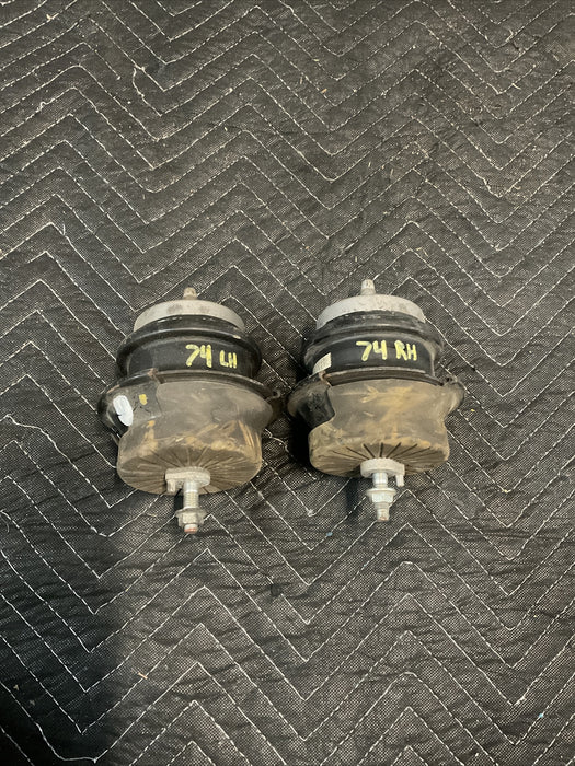 2010 NISSAN 370Z ENGINE MOTOR MOUNT PAIR LEFT RIGHT OEM 79K 2009-2020