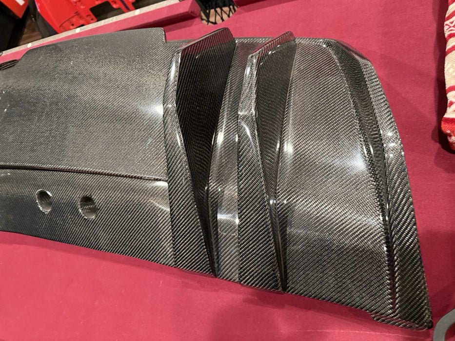 2017 2018 AUDI R8 EURO BAHN DYNAMICS REAR DIFFUSER CARBON FIBER AFTERMARKET