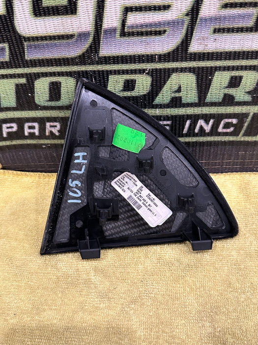 2021 AUDI R8 LEFT DOOR PANEL CARBON FIBER DOOR TRIM OEM *HEAT FLAW/READ*
