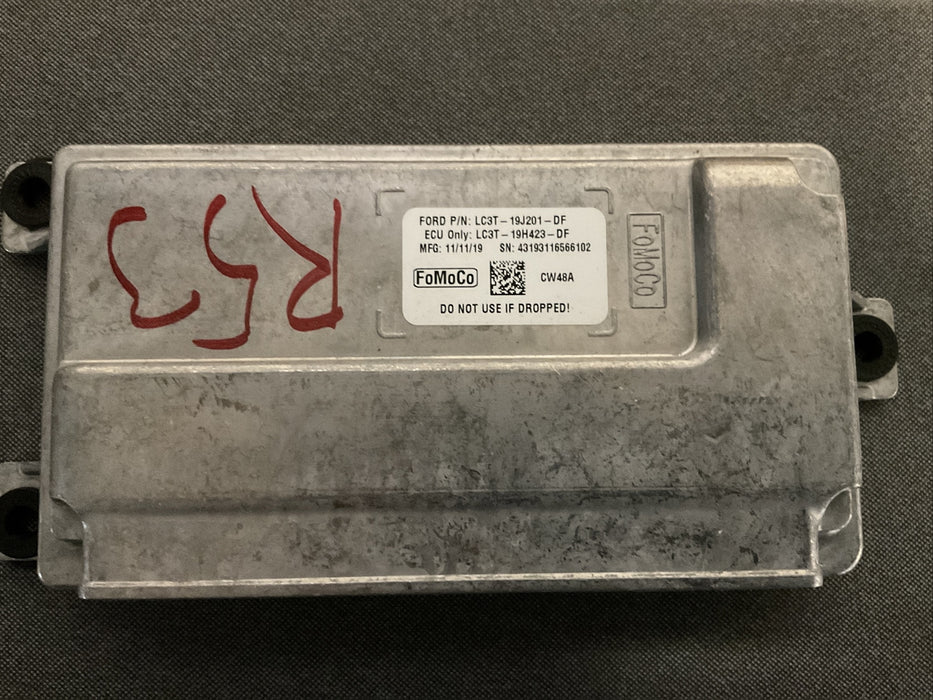 2020 FORD F450 PLATINUM DRIVER ASSIST CAMERA CONTROL MODULE LC3T-19J201-DF OEM.
