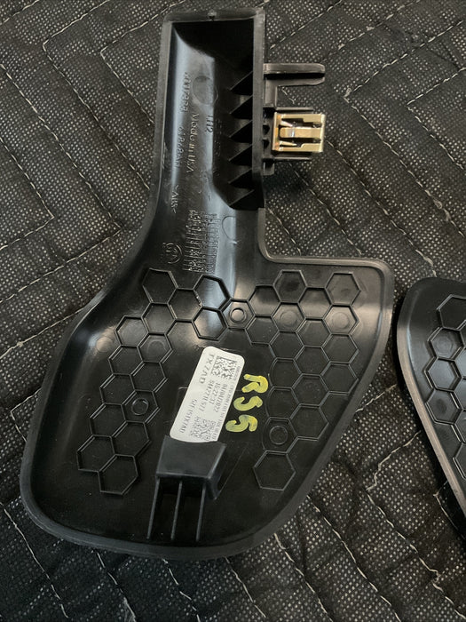 2022 RAM 1500 TRX HELLCAT SEAT TRACK COVER PAIR FRONT LEFT RIGHT OEM 5ZF14TX7AD