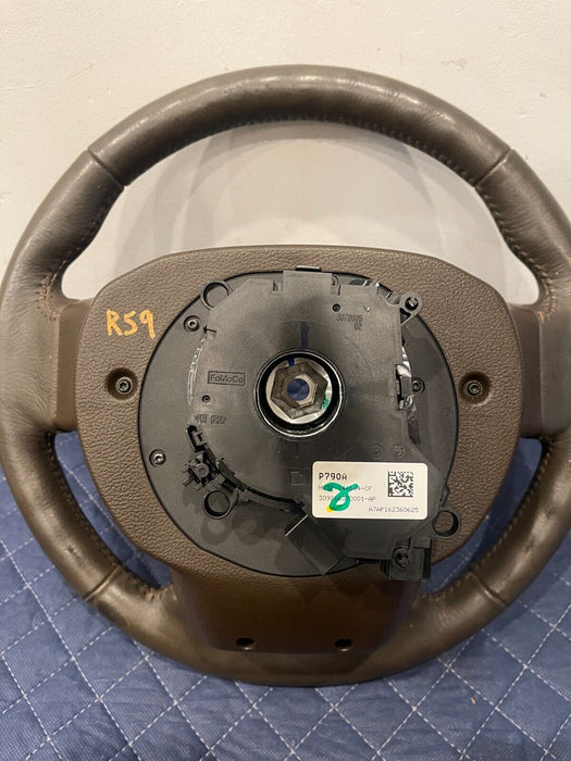 2017-2019 FORD F250 F350 KING RANCH STEERING WHEEL *NO FAULTS NO CODES OEM *WEAR