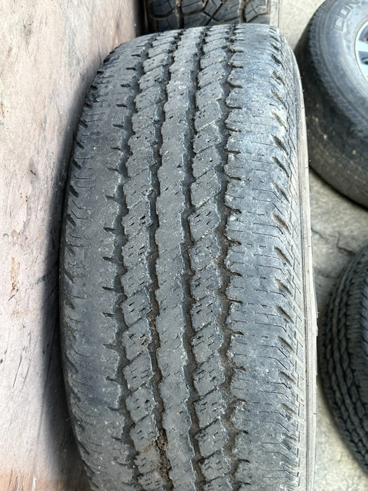 2017 NISSAN TITAN XD PRO 4X 275/65 R18 ALLOY WHEEL RIM TIRE SET OEM *FLAWS 5,8,9