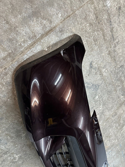 2010 NISSAN 370Z FRONT BUMPER COVER BLACK CHERRY *NAG OEM ~MINOR WEAR/SCRATCHES~