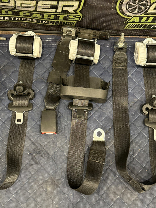 2024 DODGE RAM 3500 LARAMIE REAR LEFT RIGHT MIDDLE SEATBELT SET OEM